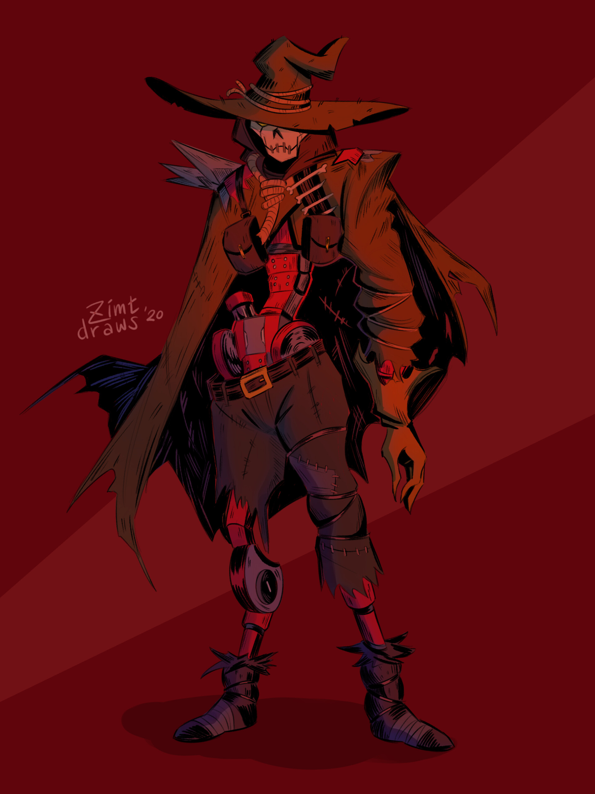 Artstation Apex Legends Scarecrow Revenant Ramona Meier