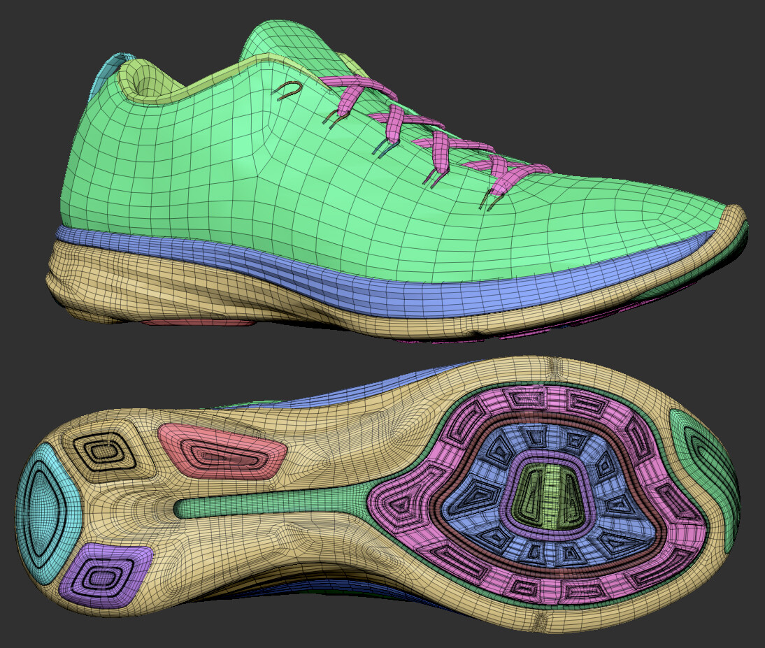Debilitar Burlas Normal Jan Huybrechs - 3D Scan of Nike Shoe