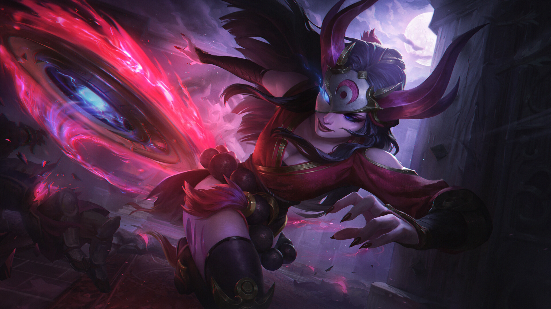 ArtStation - Blood Moon Sivir Splash Art