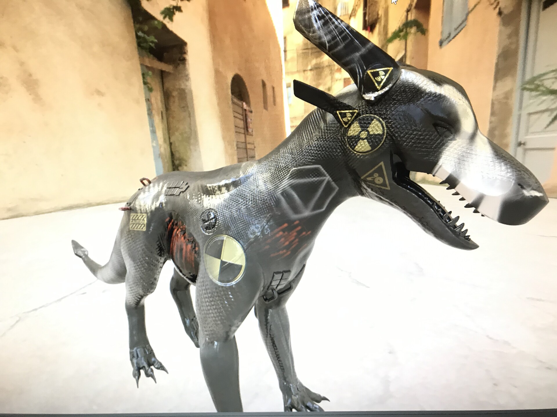 ArtStation Mechdragon Test