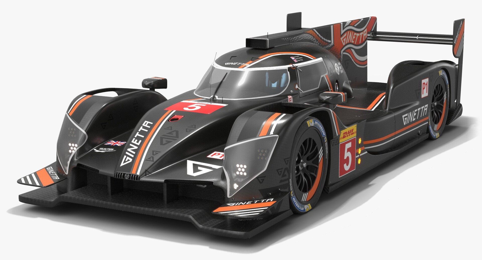 OpticalDreamSoft - Ginetta G60-LT-P1 WEC LMP1 Season 2019 2020 3D
