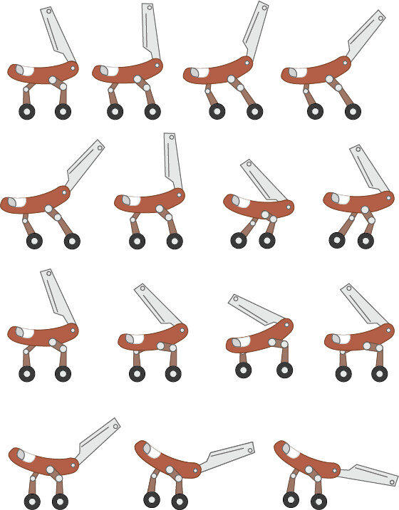 Jonathan Zwick Beardman Sprites and Spritesheets