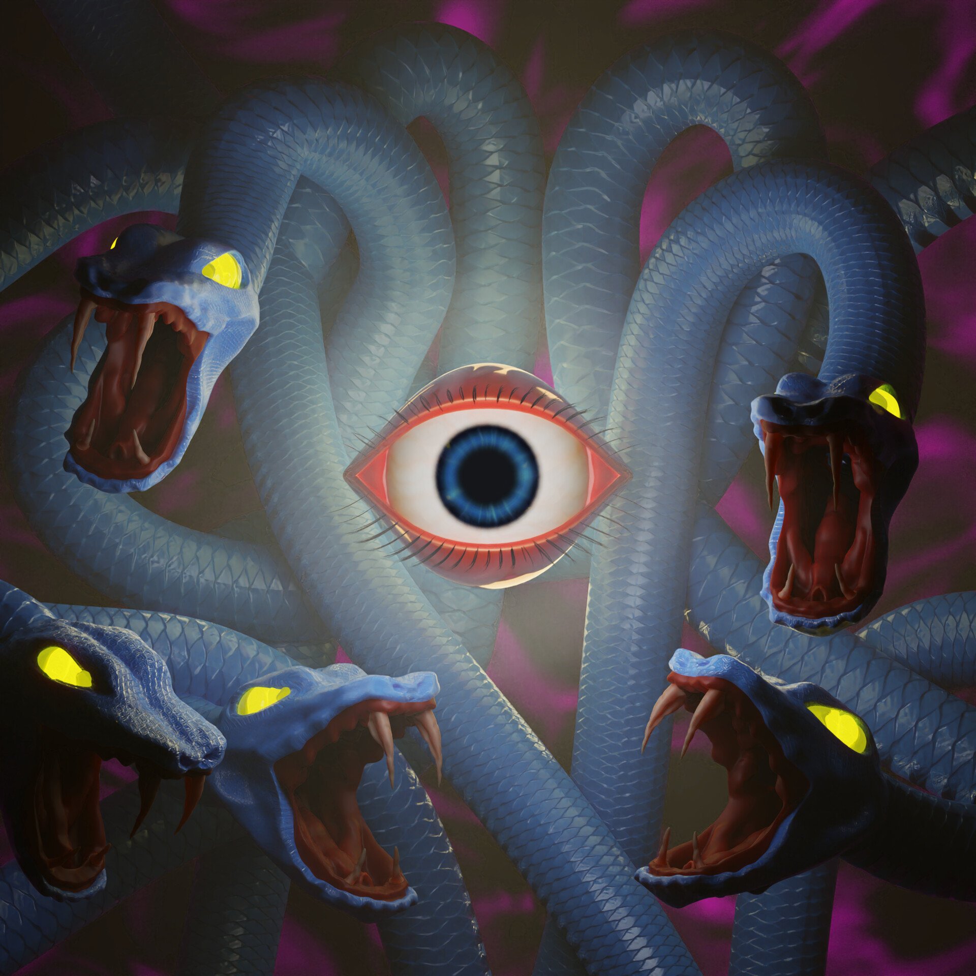 ArtStation Eye YuGiOh! Card Fan Art