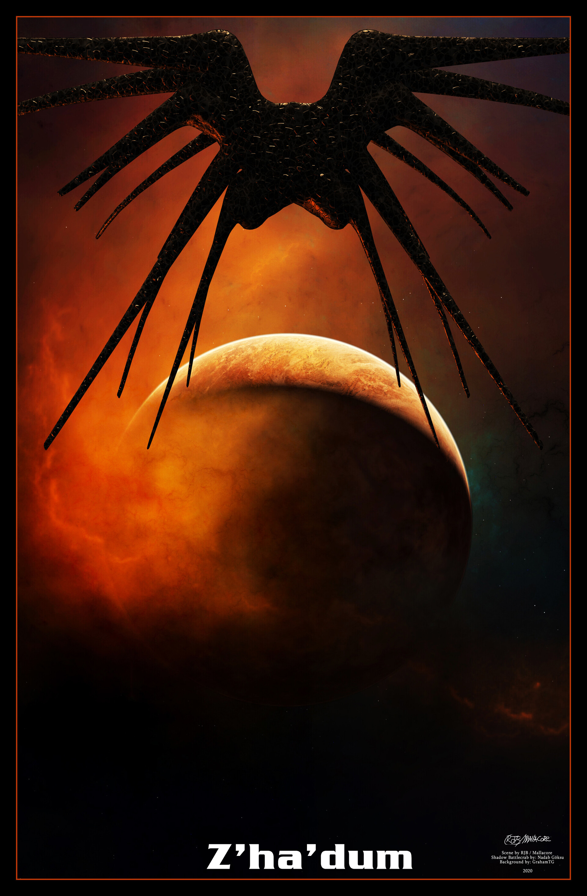 ArtStation Babylon 5 Z'ha'dum