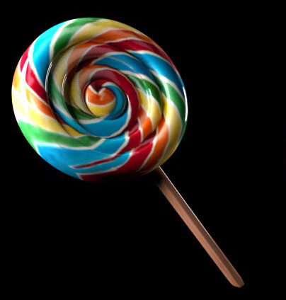 ArtStation - PBR Game Prop - Lollipop