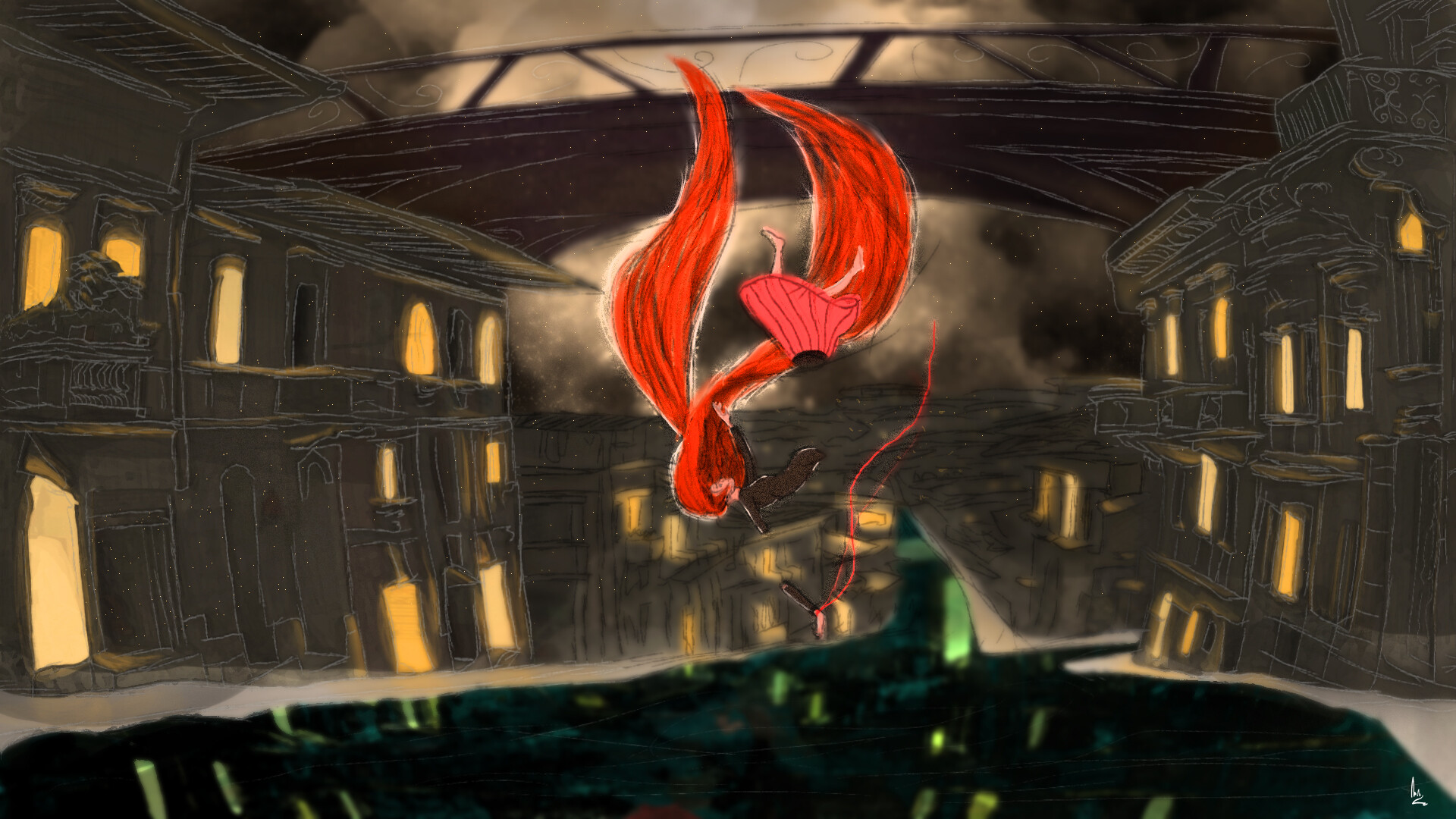 ArtStation - Falling. (2020)