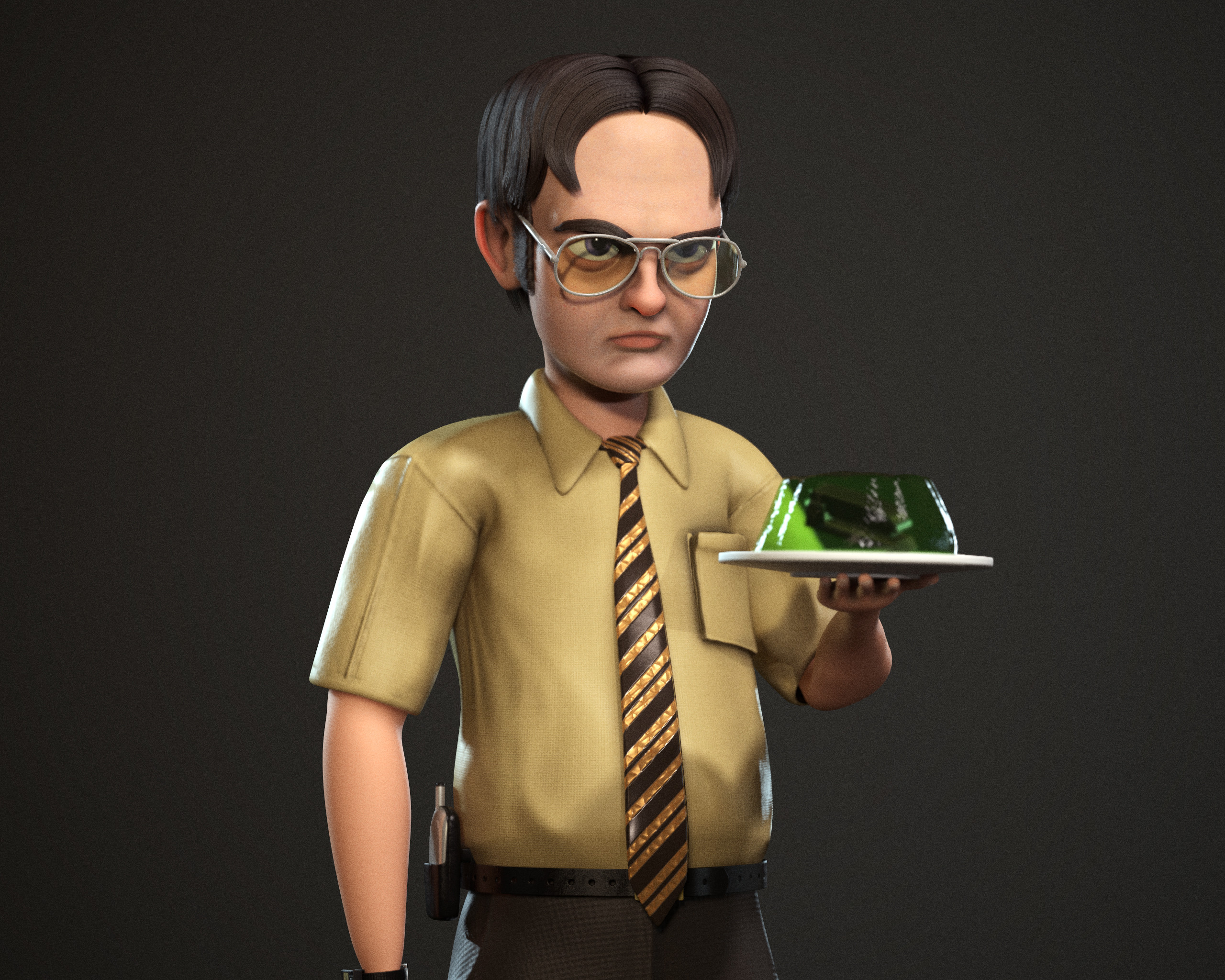 Artstation Dwight K Schrute Assistant To The Regional Manager
