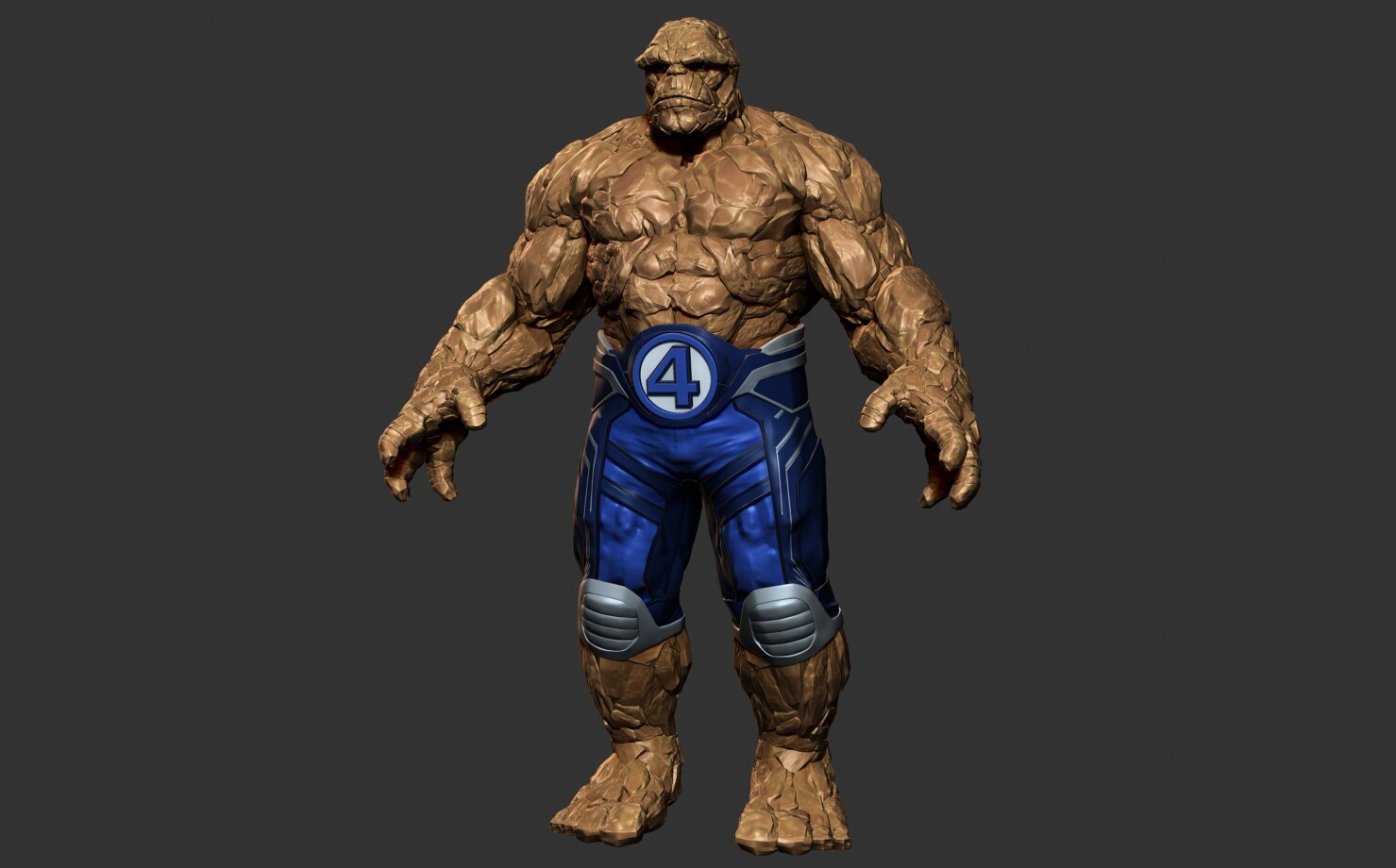 Artstation The Thing Mcu Concept Fantastic Four