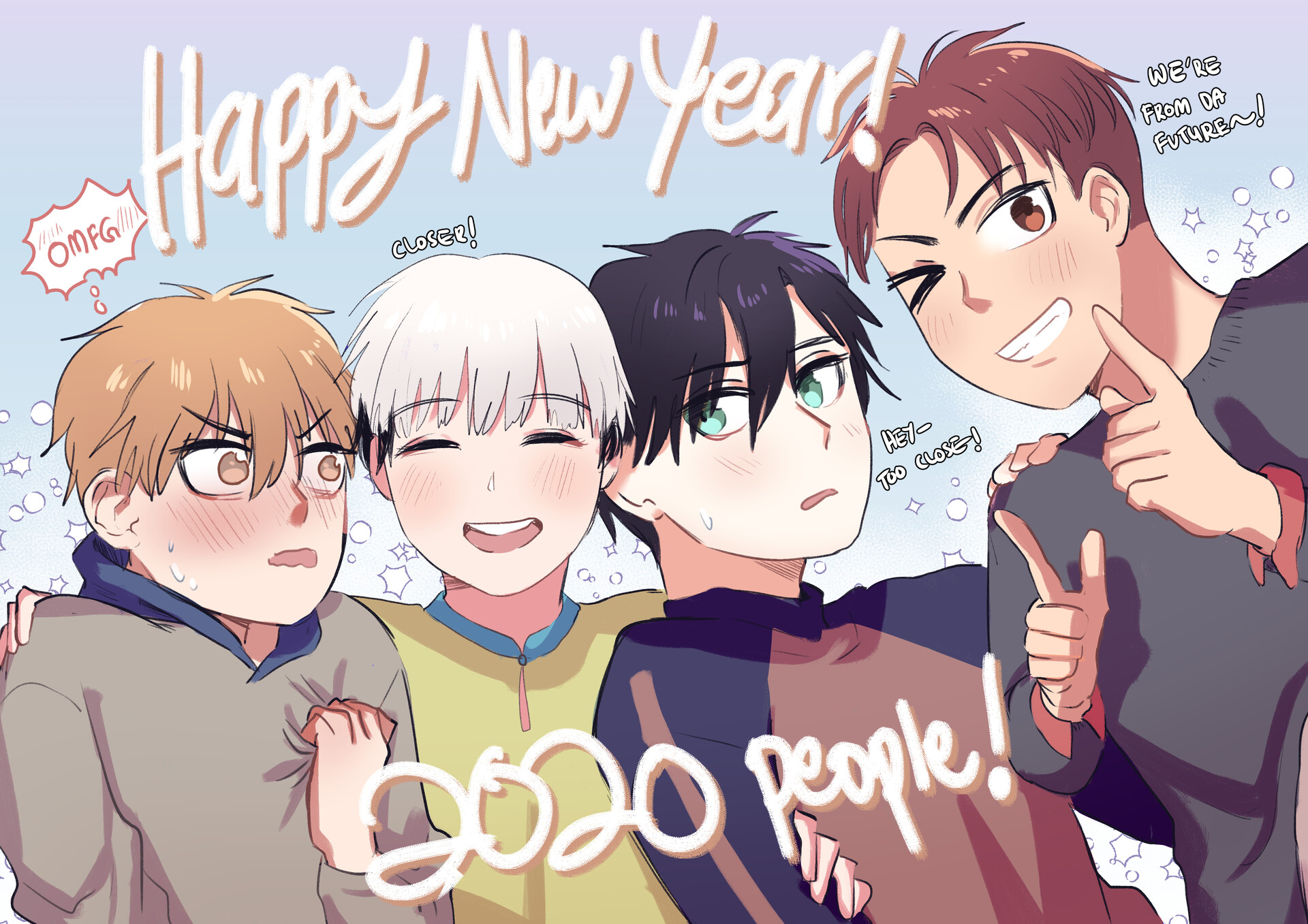 Featured image of post Happy New Years Anime Boy : I will be in another place and i will not be able to share it live haha, my best wishes for this new year guys!