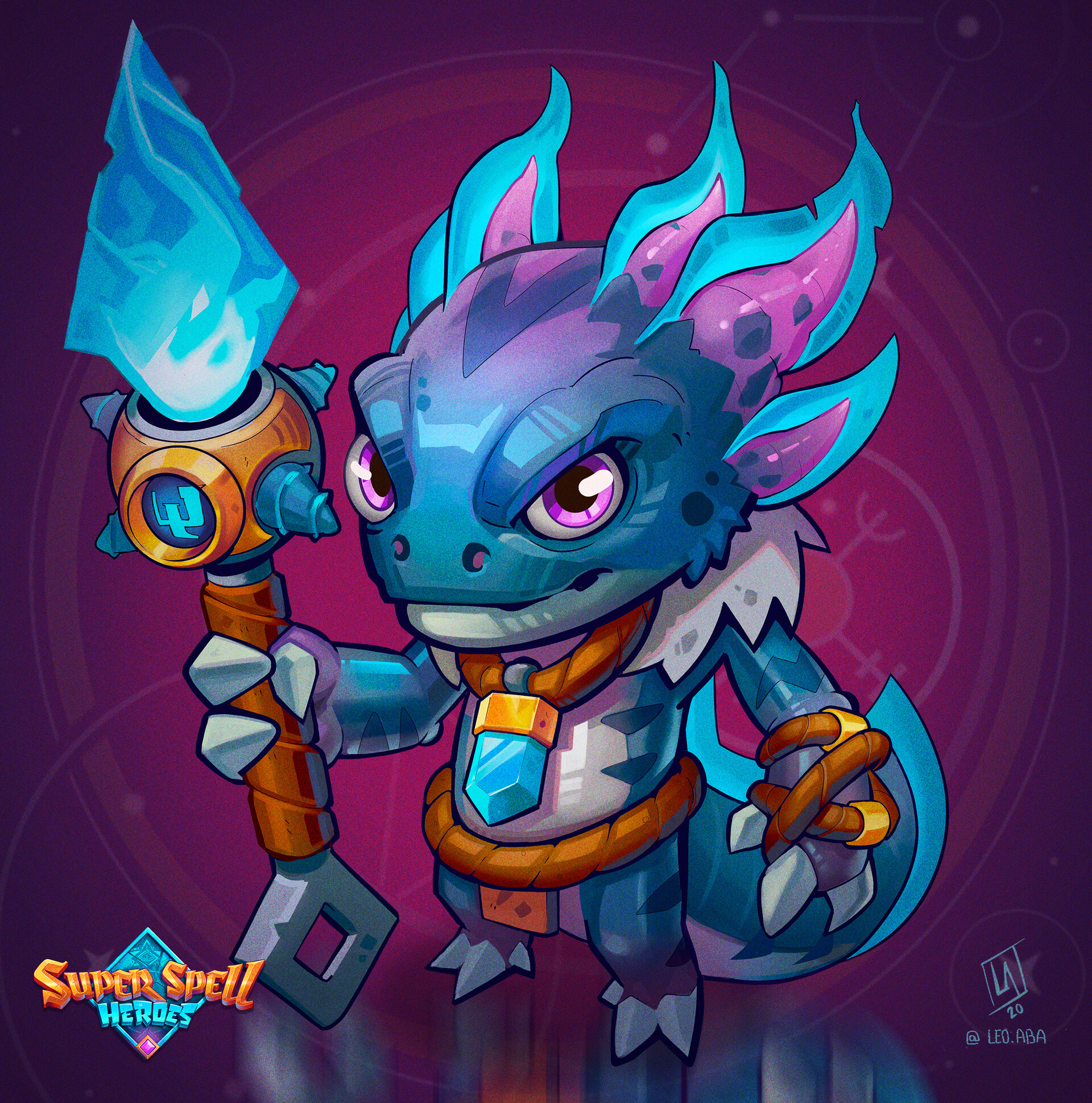 Artstation Aquarian Raju Super Spell Heroes Leo Aba