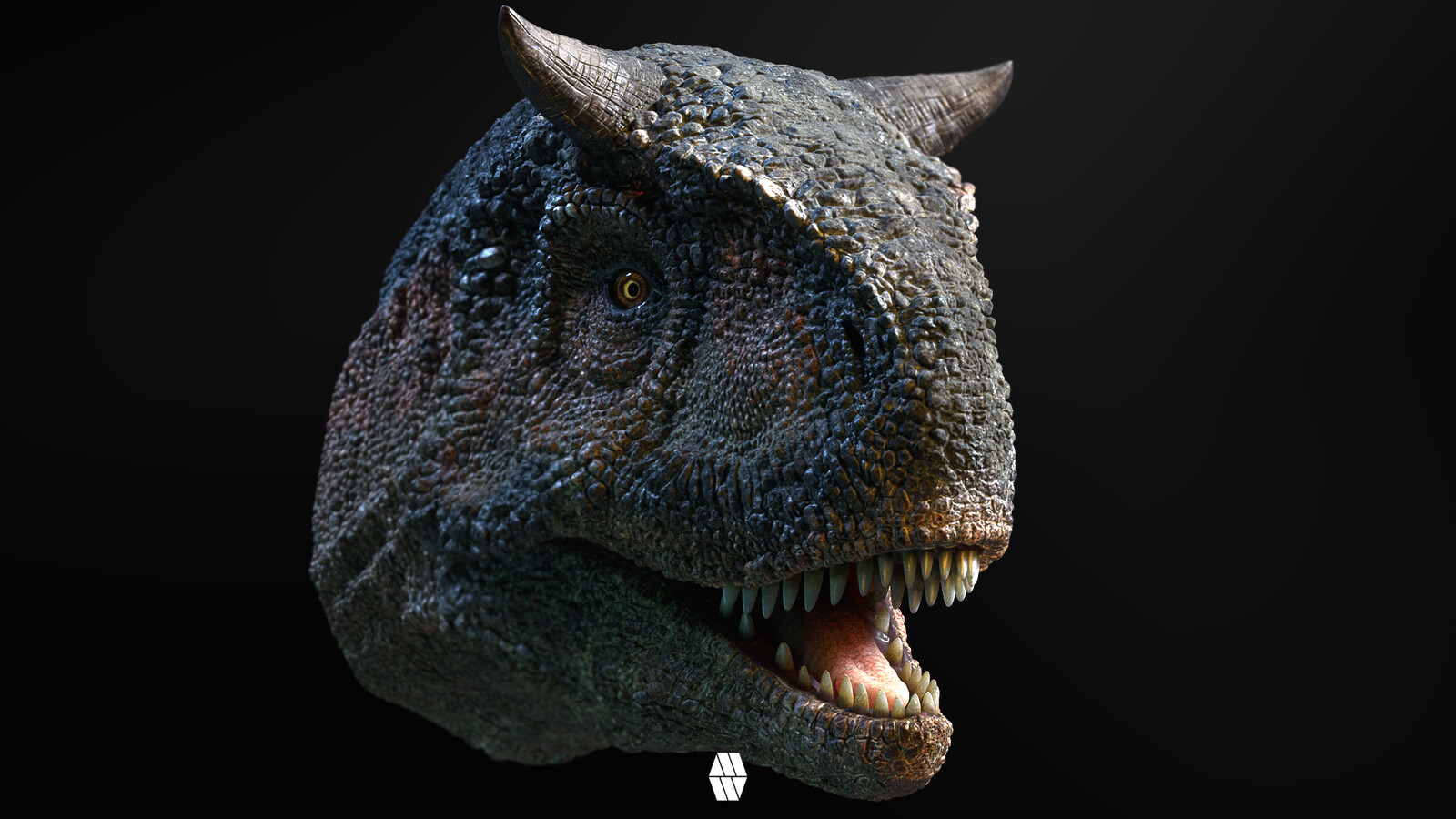 Carnotaurus Bust Concept- Personal Project. 