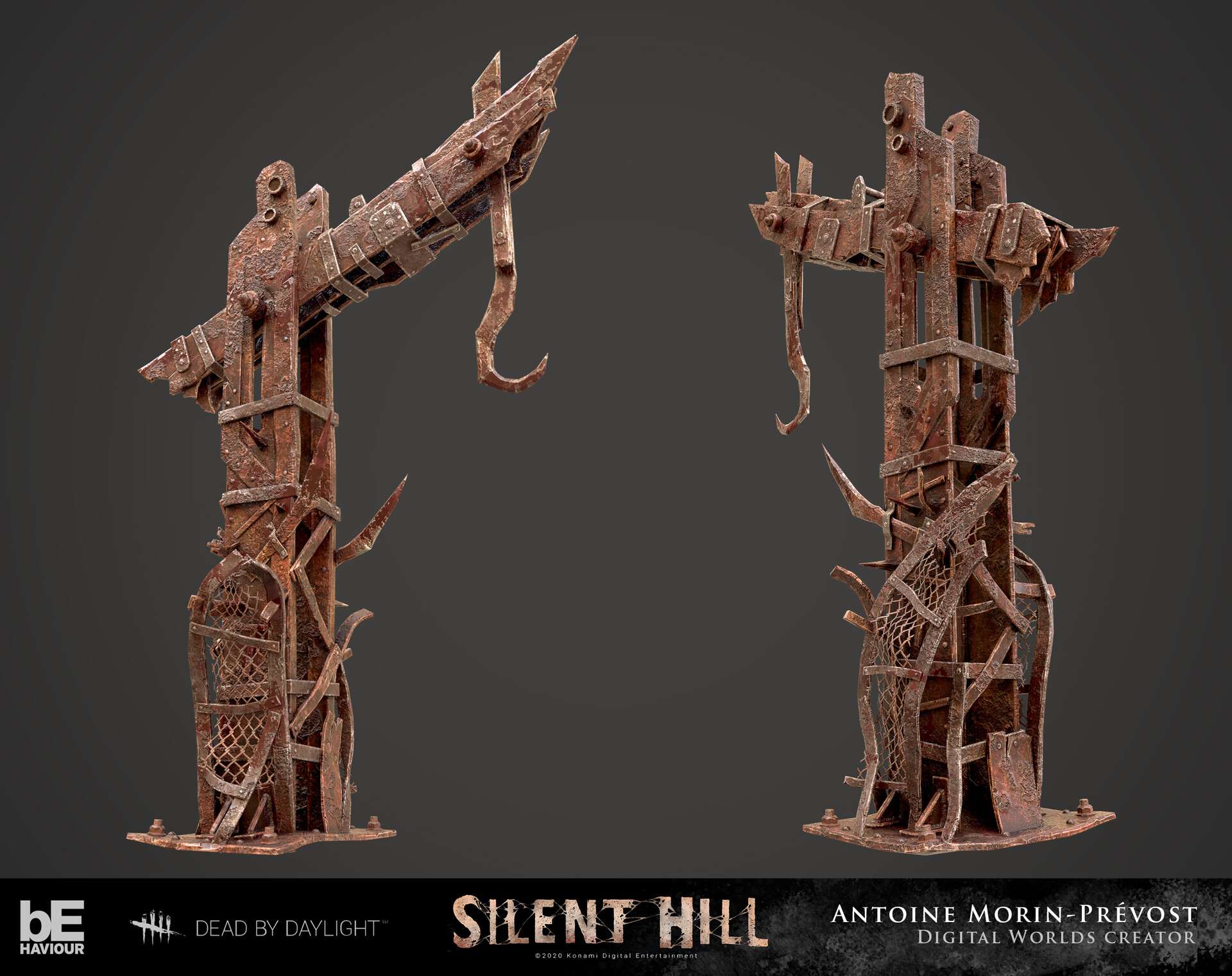 Artstation Dead By Daylight Midwhch Elementary School Hook Antoine Morin Prevost