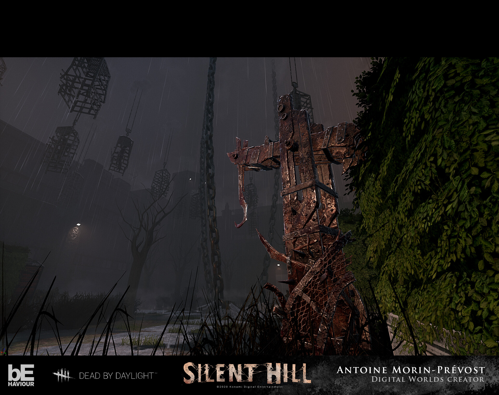 Artstation Dead By Daylight Midwhch Elementary School Hook Antoine Morin Prevost