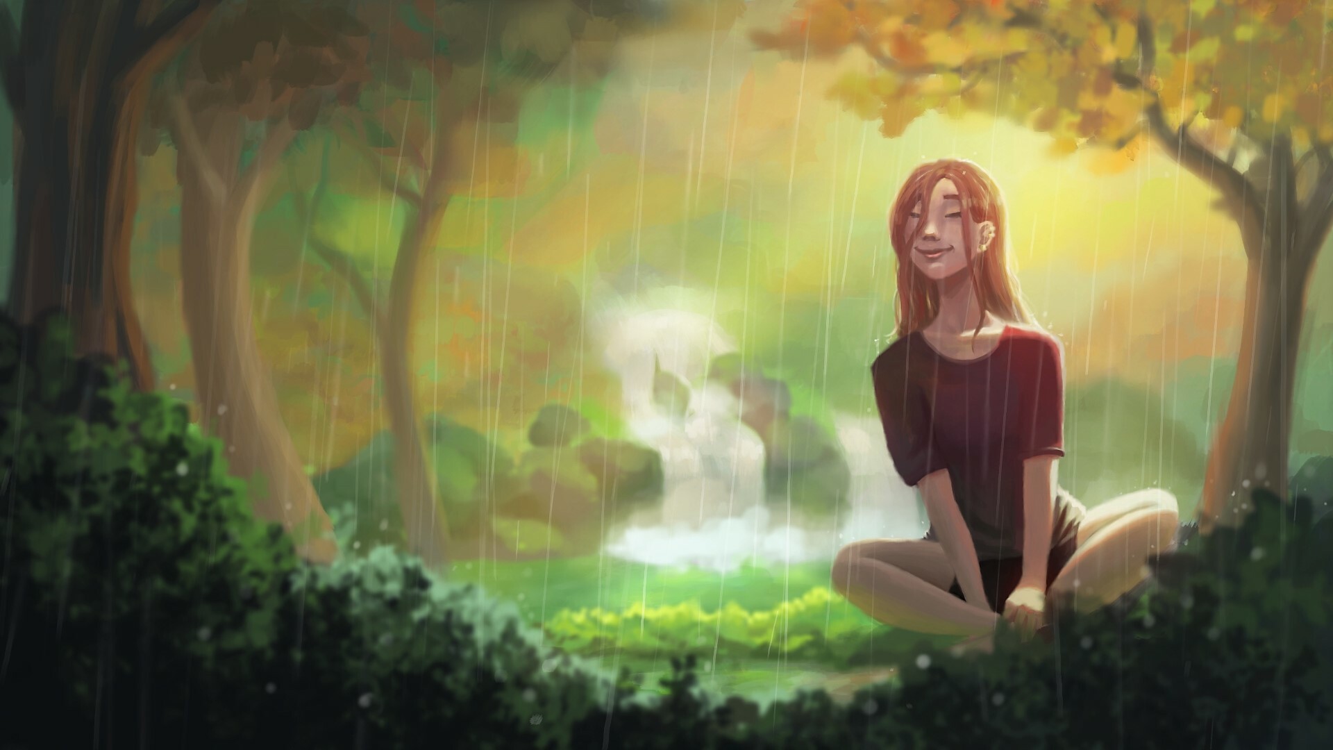 ArtStation Sun Shower