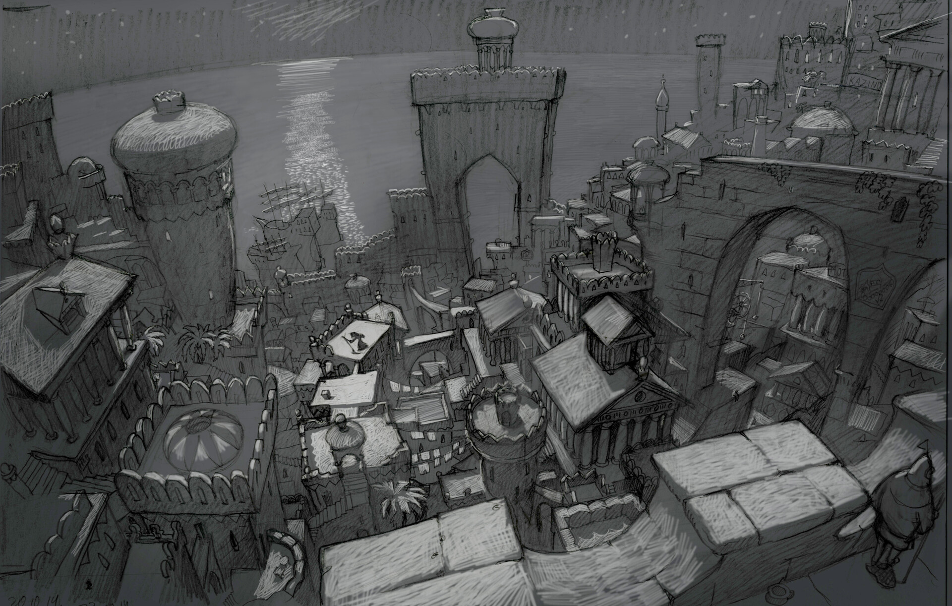Artstation Risunok K Animacionnomu Filmu Stepan Grudinin