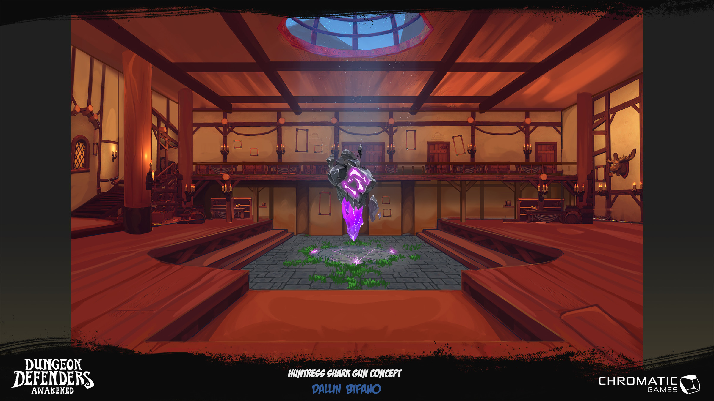 Dallin Bifano - Environment Concept Art and Paint overs