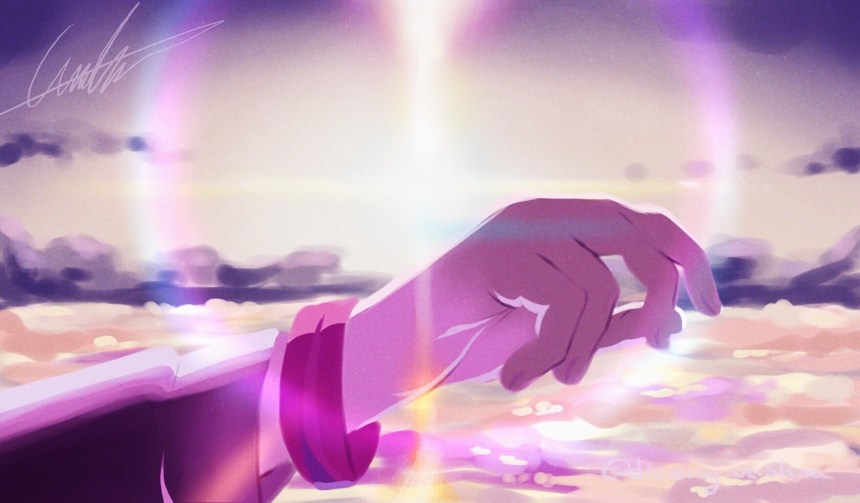 Artstation Your Name Scene Cris G