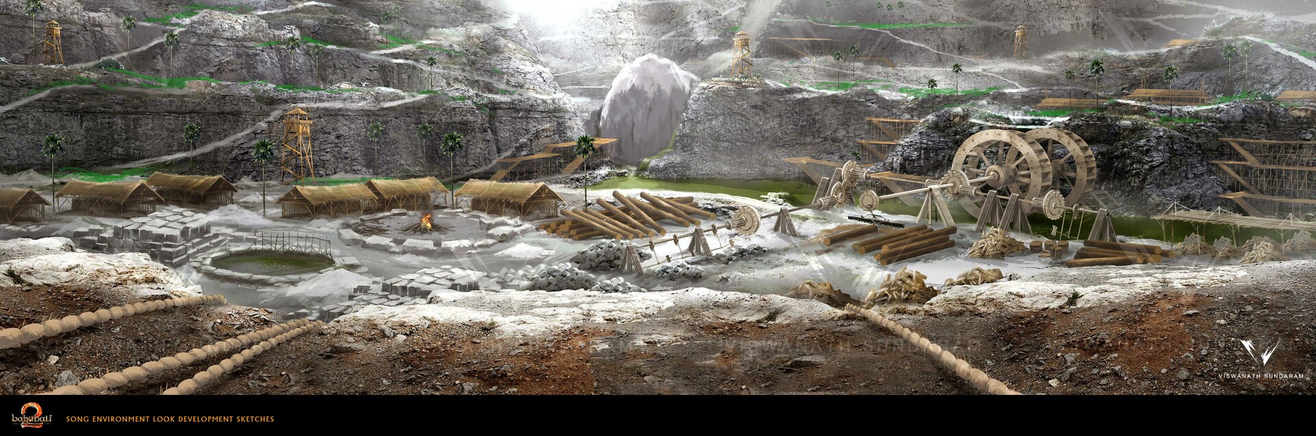 Viswanath Sundaram Baahubali 2 Dandalayya Song Environment Look Dev Bahubali 2 ringtones sad song ringtones dandalayya hits ringtones prabhas hits ringtones background music ringtones. dandalayya song environment look dev