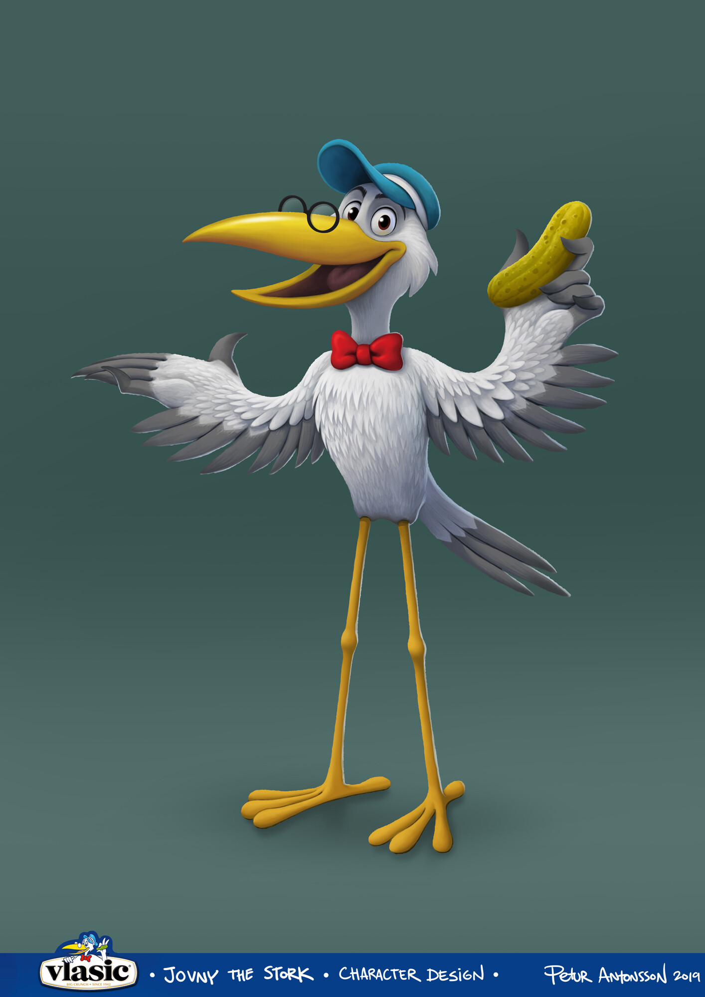 Vlasic Pickles Stork