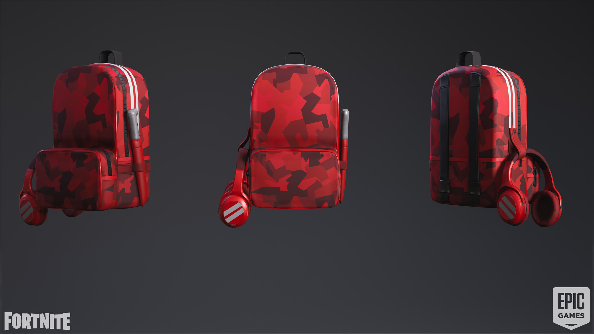 Fortnite Game Red Fortnite Backpack Buy Adel School Bag Game Red