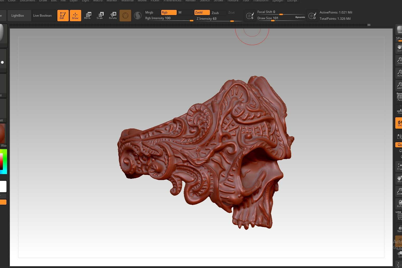 Artstation Gothic Skull Ring 3d Model For Printing Jewelry Ring