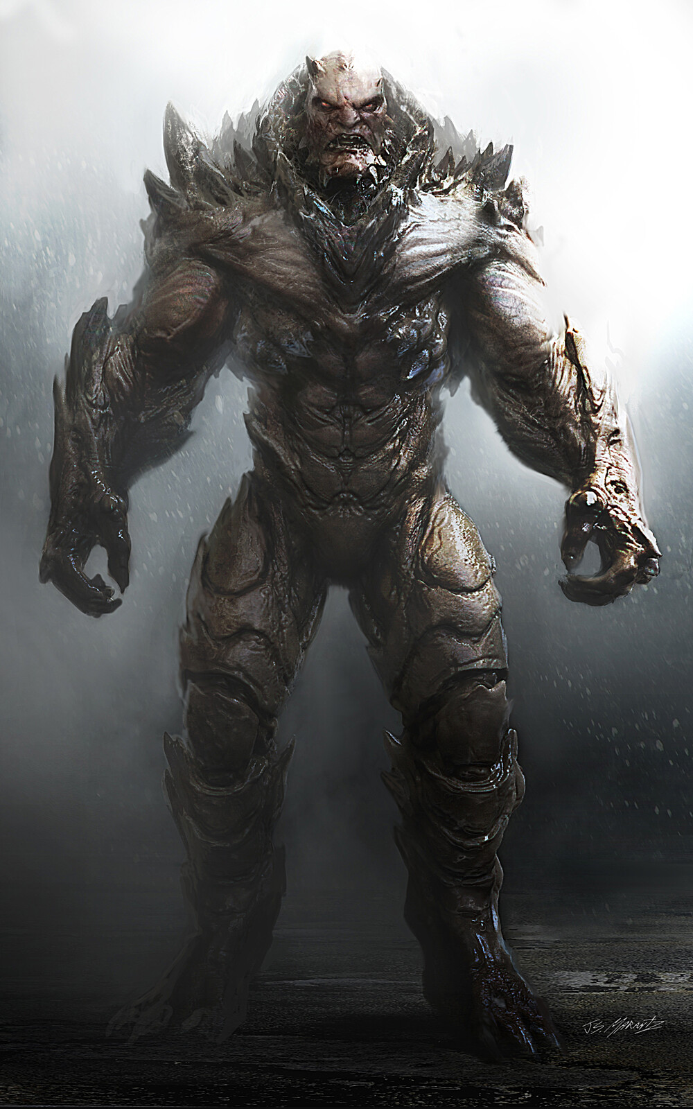 Doomsday Concept Art for Batman V Superman