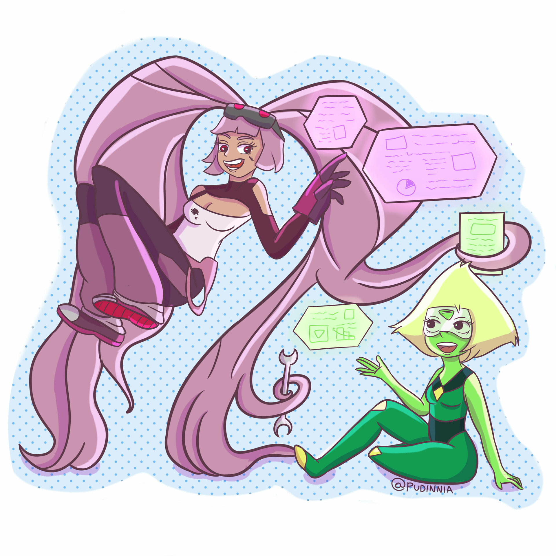 Artstation Peridot And Entrapta Fanart Vee Marques She became a member of the horde then became a major antagonist in the series. and entrapta fanart vee marques