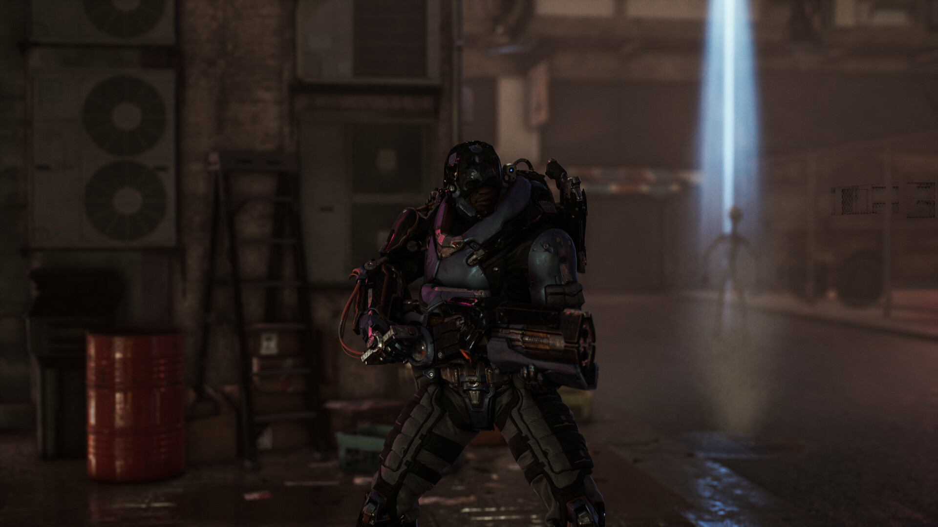 Artstation Inspired By Ghost In The Shell Cinematic Environment