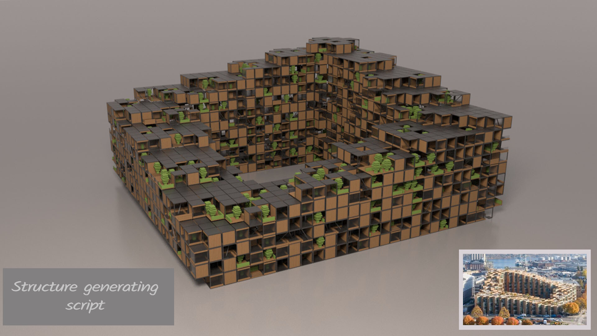 ArtStation - Structure generating python script in maya