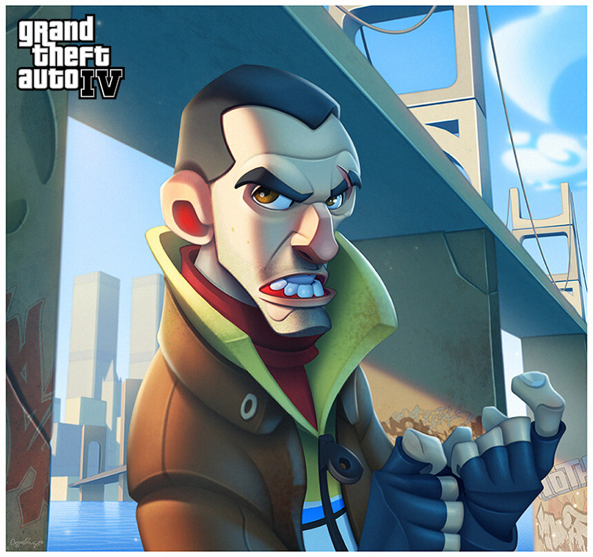 Niko Bellic - Characters & Art - Grand Theft Auto IV / GTA4  Grand theft  auto, Rockstar games gta, Grand theft auto series