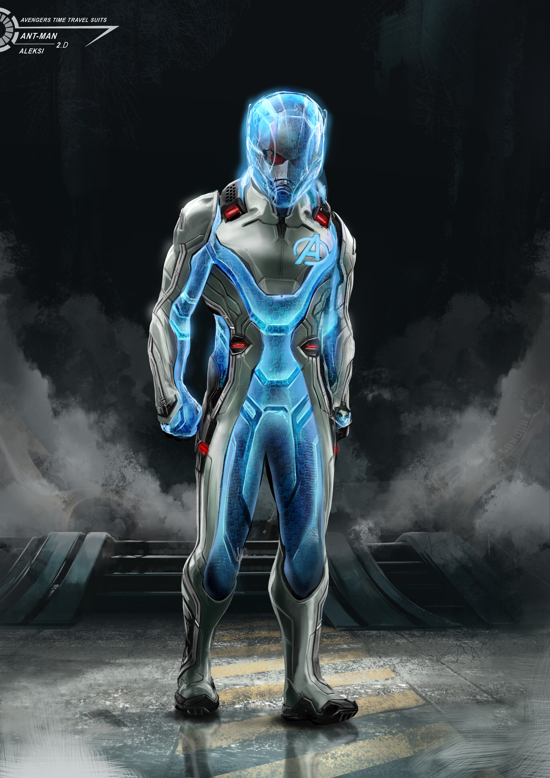 Aleksi Briclot - Avengers : Endgame / Antman Time Travel Suit