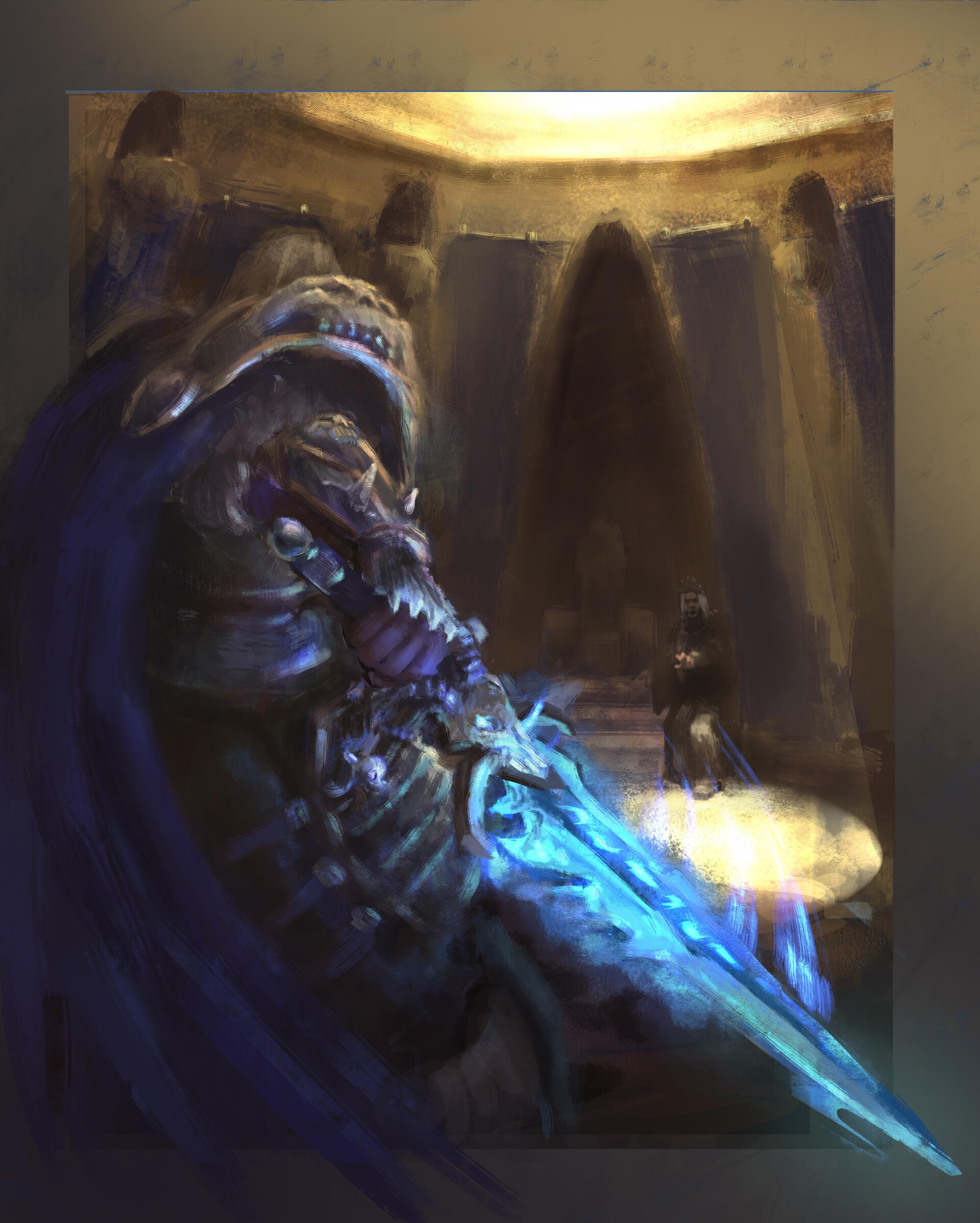 Artstation Succeeding You Father Teodor Tenev