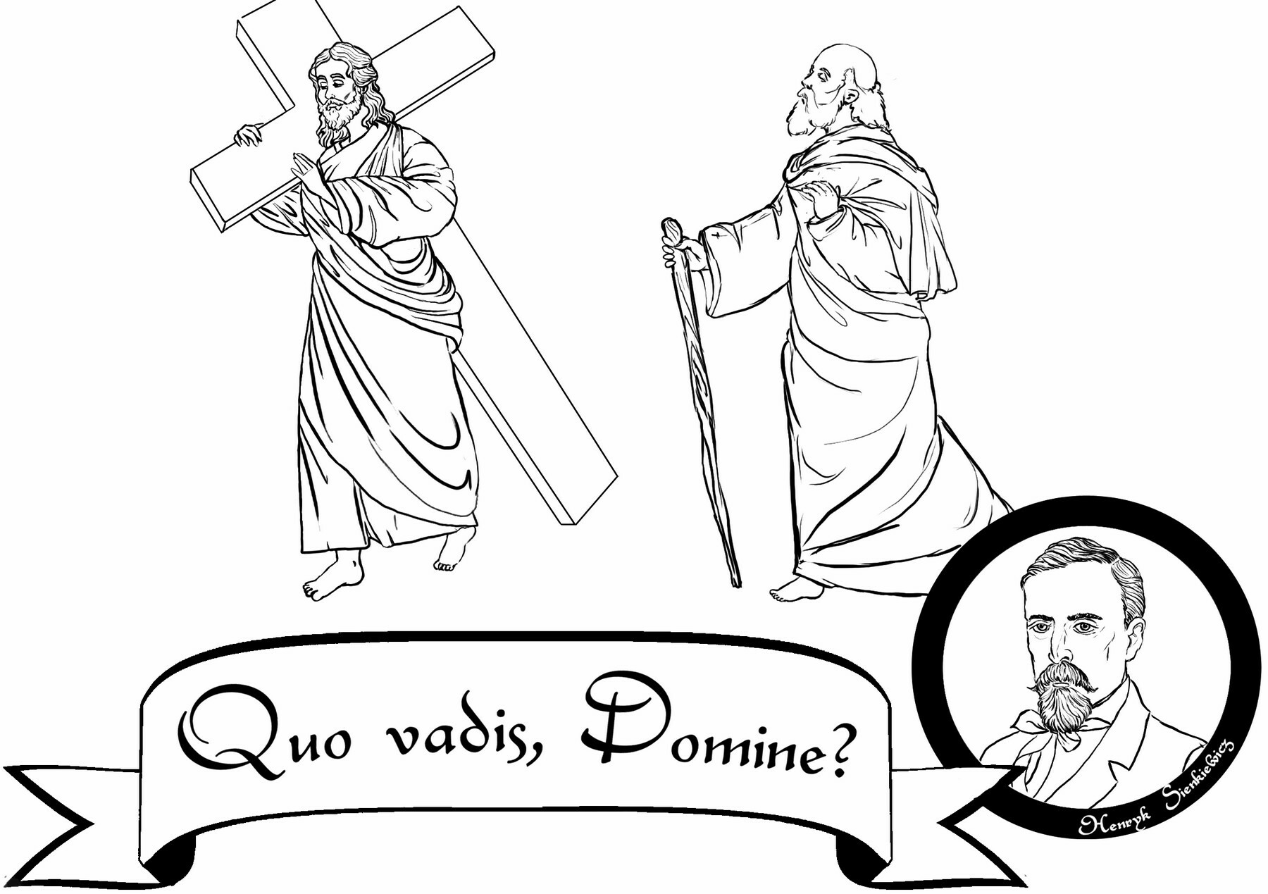 Get Henryk Sienkiewicz Kolorowanka PNG