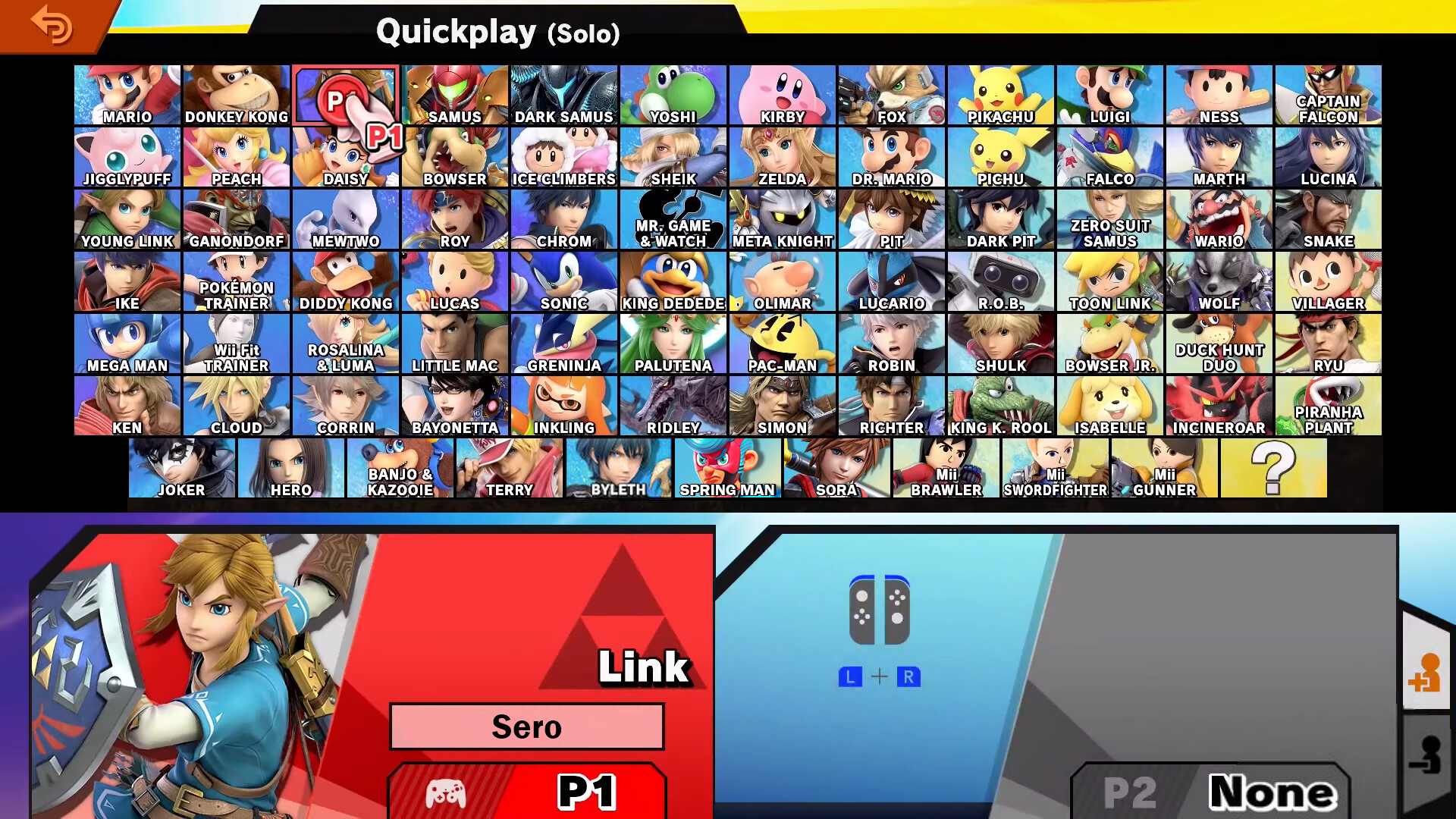 Super Smash Bros. Ultimate, Interface In Game
