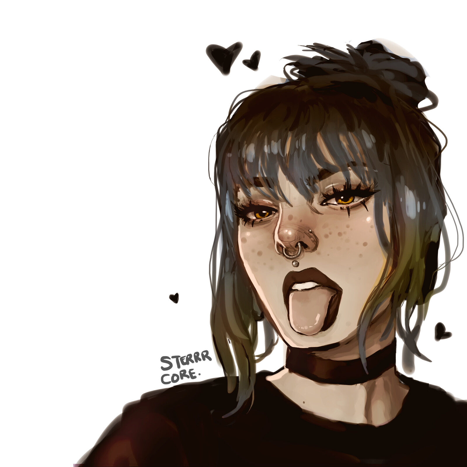 Artstation E Girl Sterrrcore Art