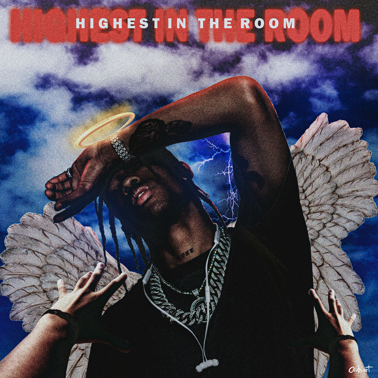 Artstation Hightest In The Room Fan Made Cover Art For Travis Scott Aub Art