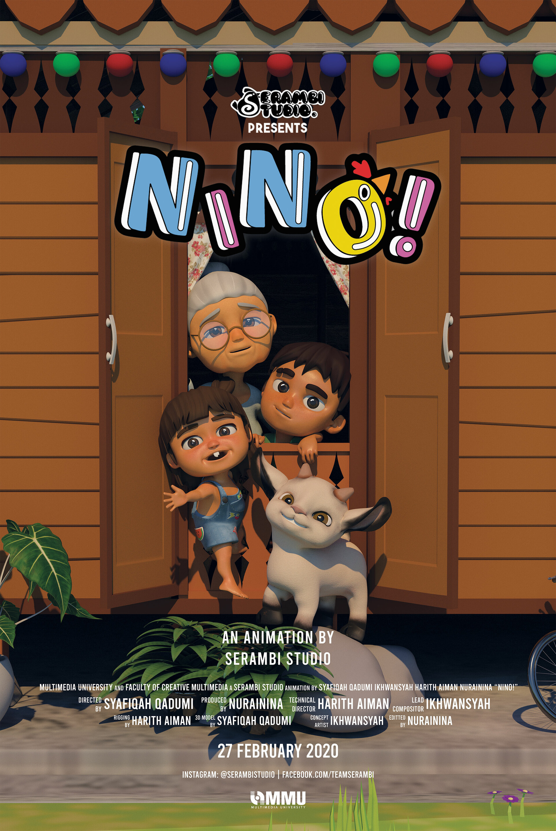 Artstation Nino Poster Design Serambi Studio Mmu Final