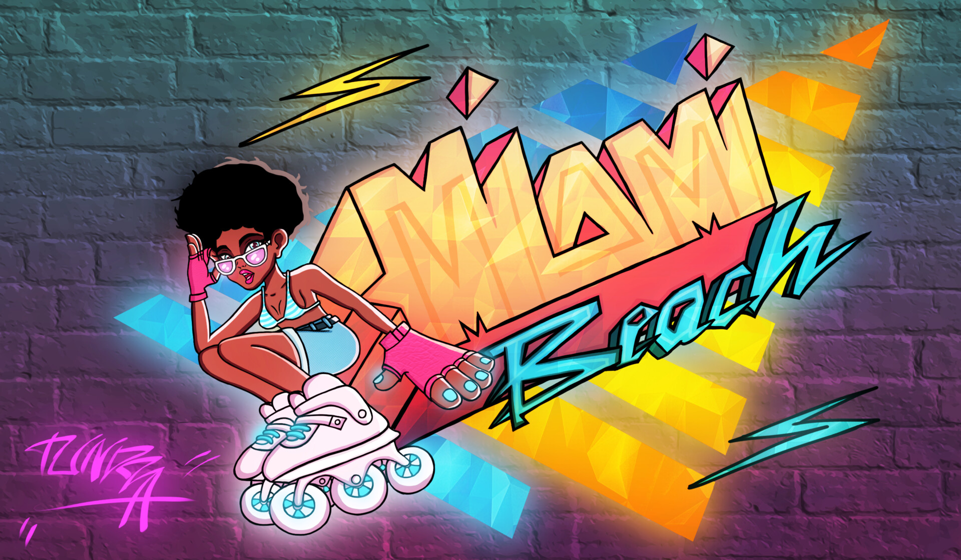 ArtStation Miami Beach Graffiti