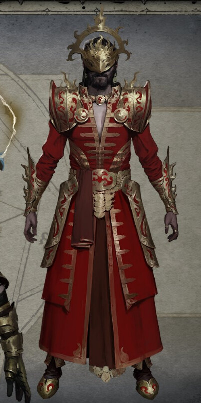 Sorcerer armor concept by Blizzard Entertainment