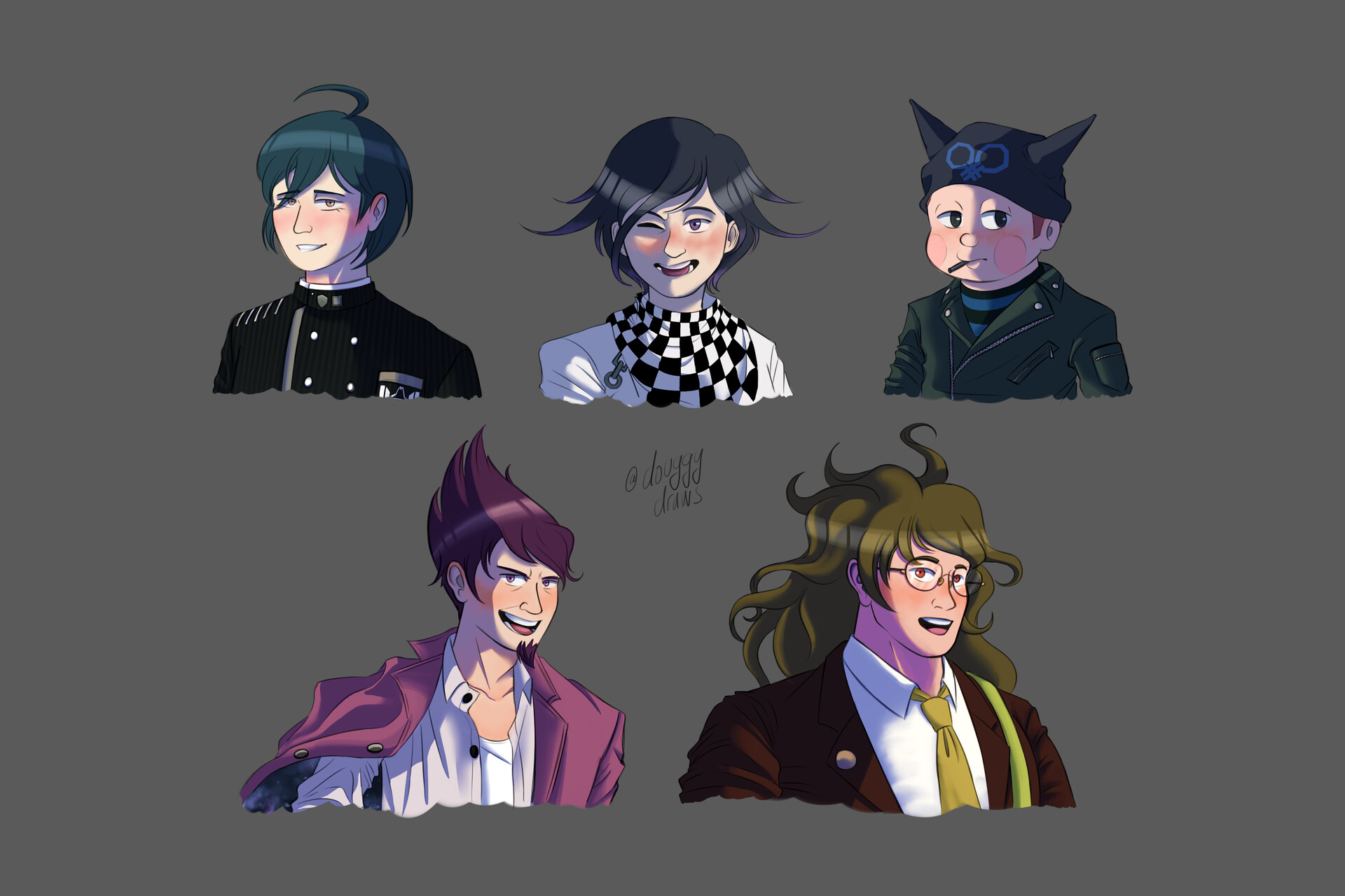 Danganronpa boys top