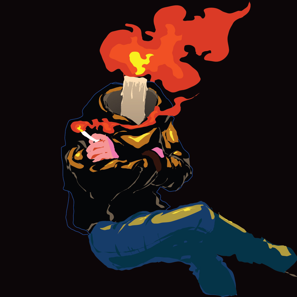 ArtStation Candle Man