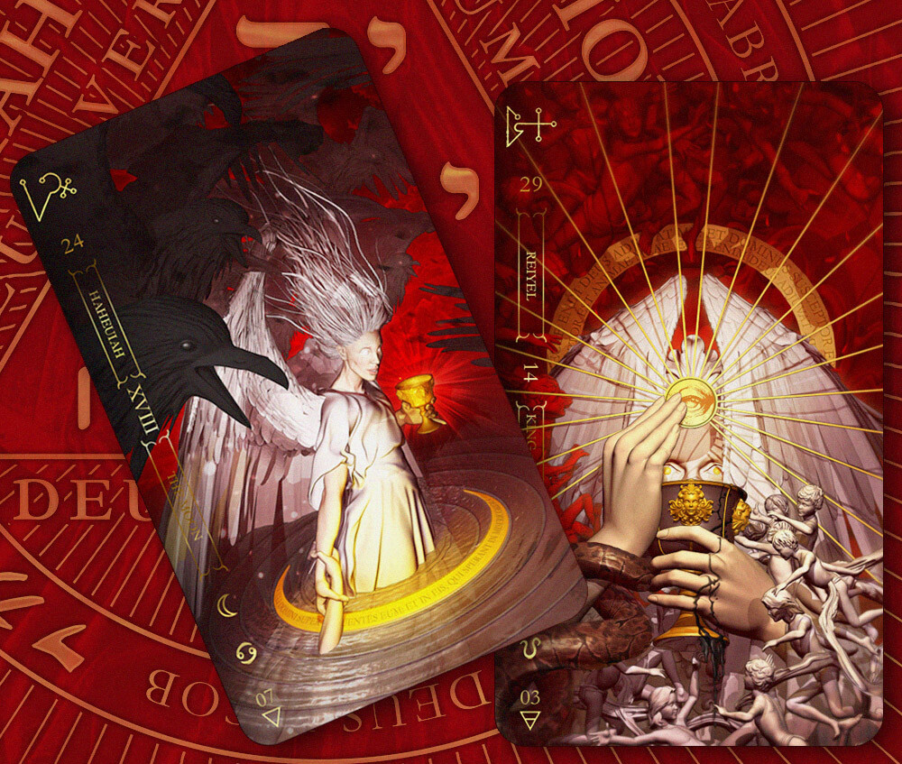https://www.kickstarter.com/projects/loscarabeo/notoria-tarot-in-light
