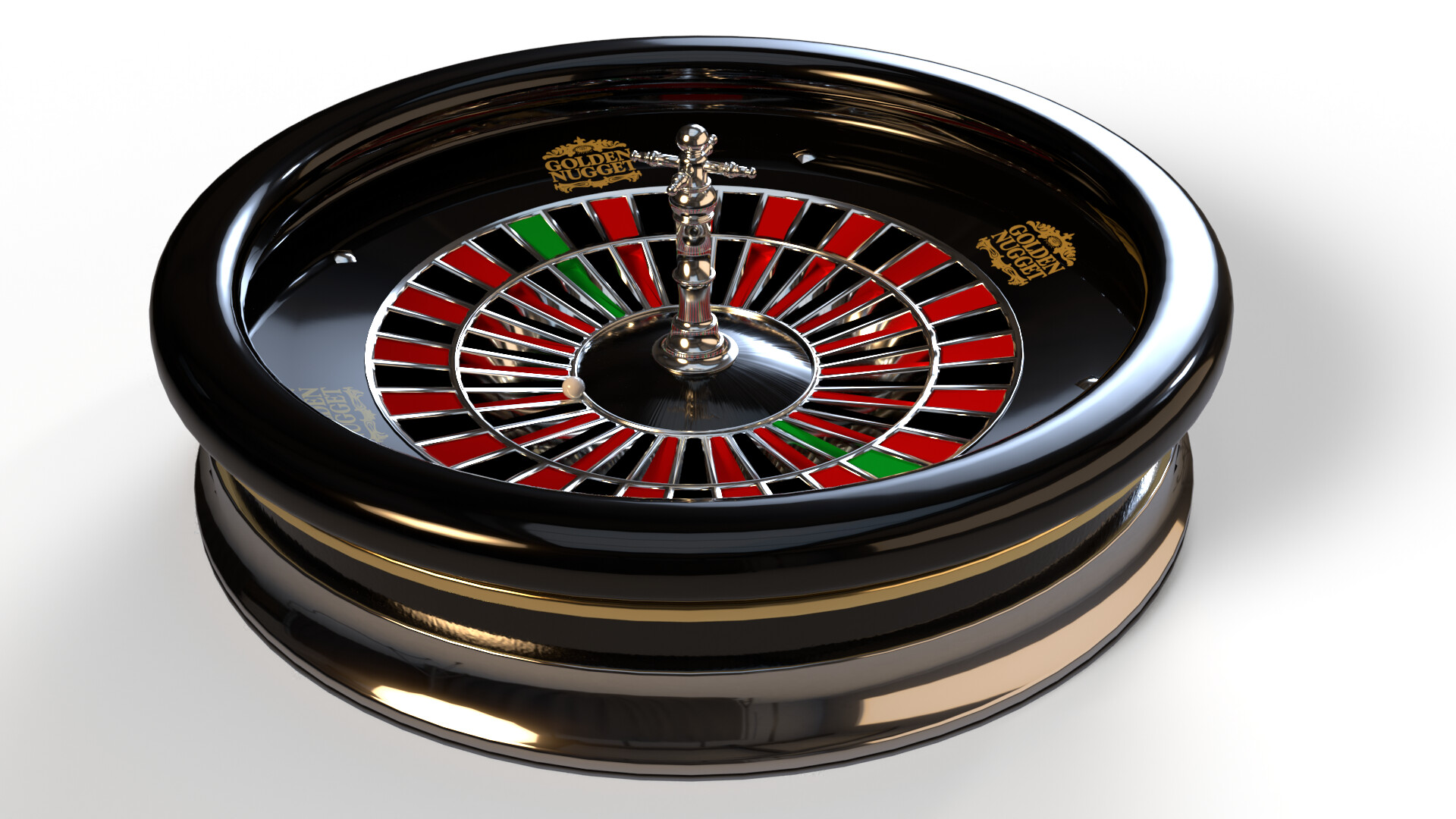 ArtStation - Roulette wheel v2 USA