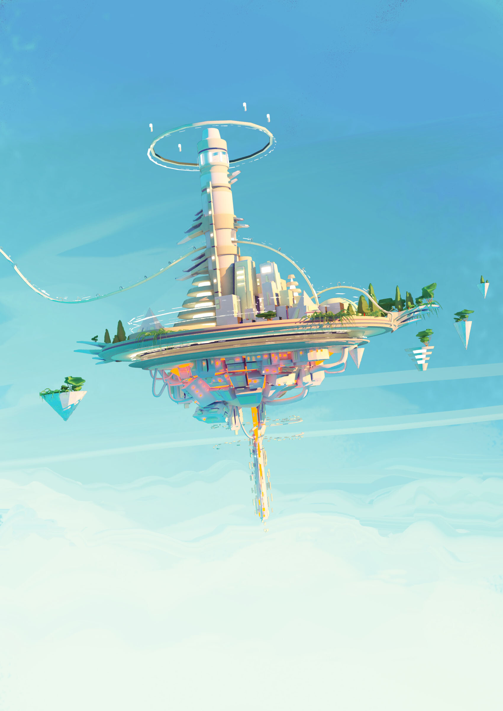artstation-city-sky