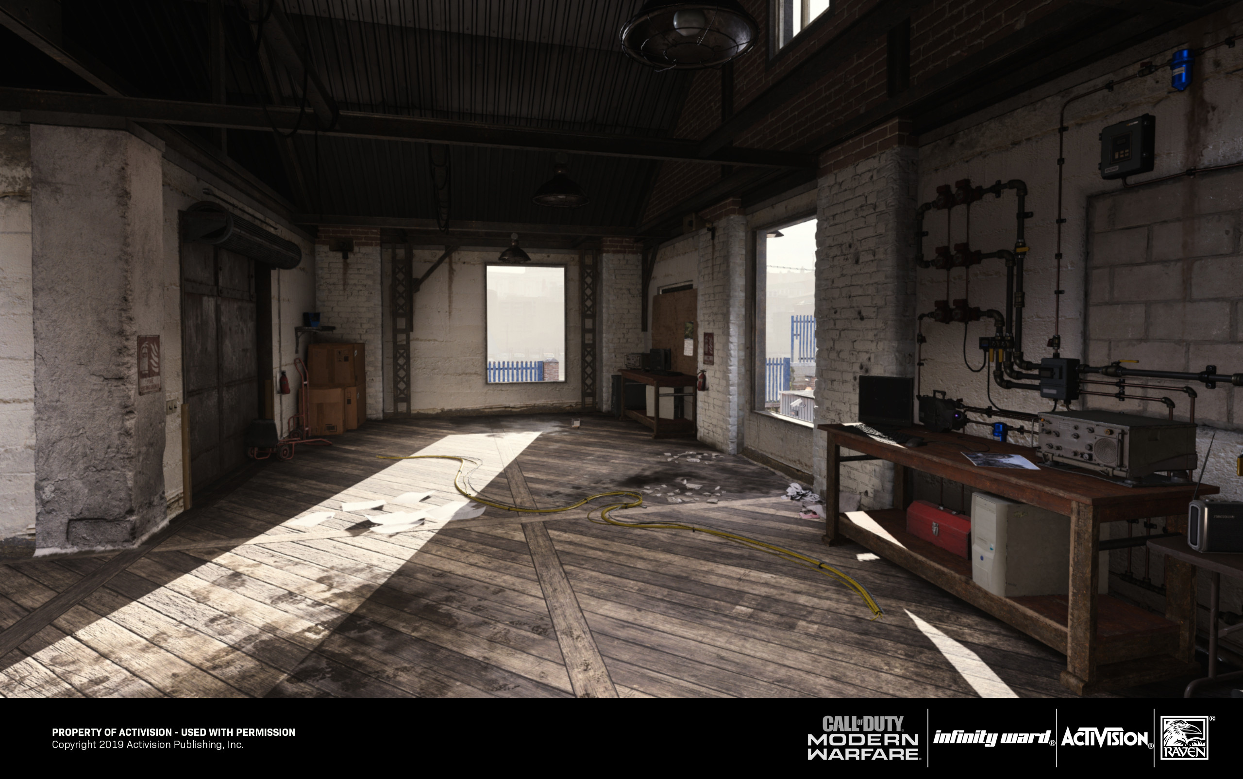 Artstation Hackney Yard Call Of Duty Modern Warfare 19 Josh David Isaacson