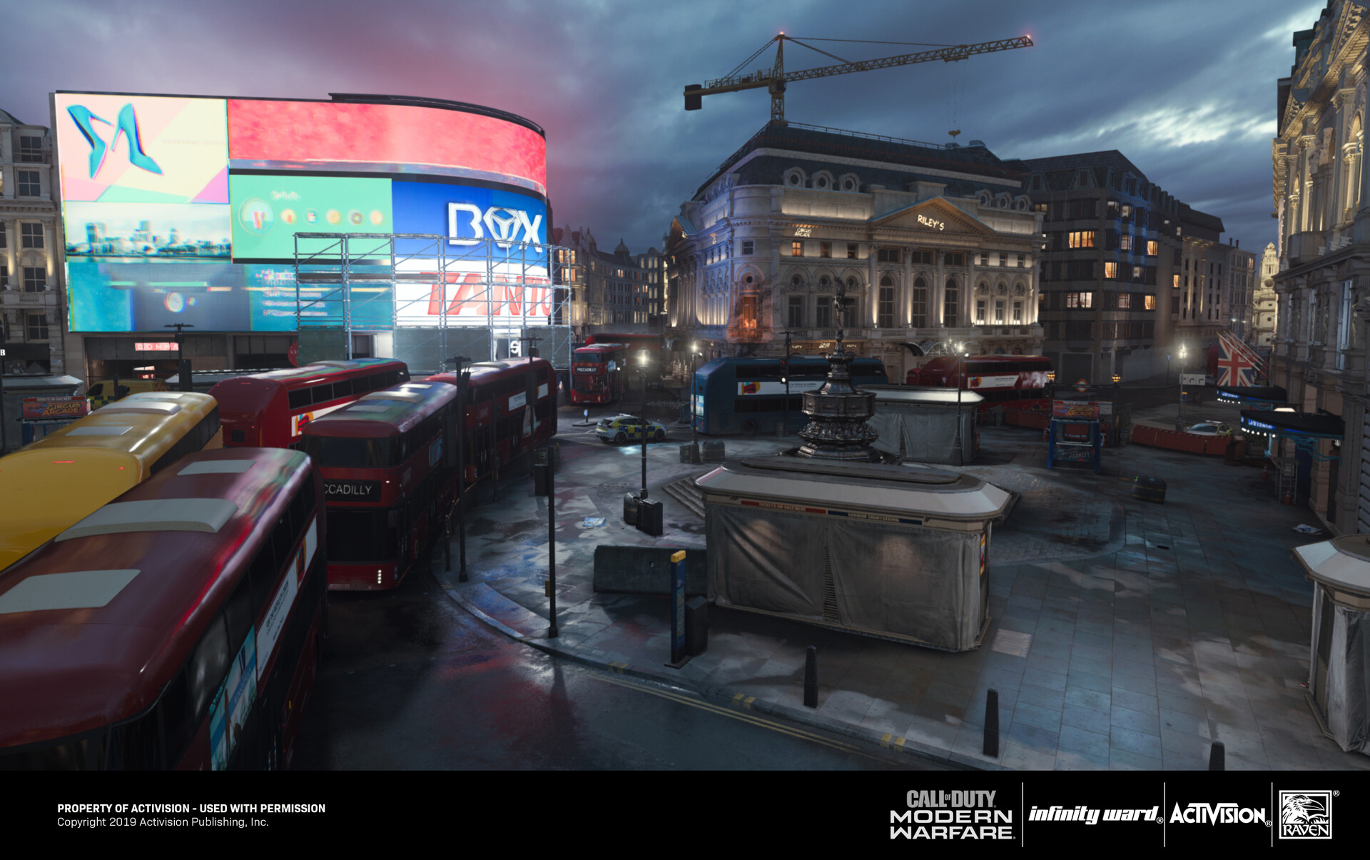 Artstation Piccadilly Call Of Duty Modern Warfare 2019