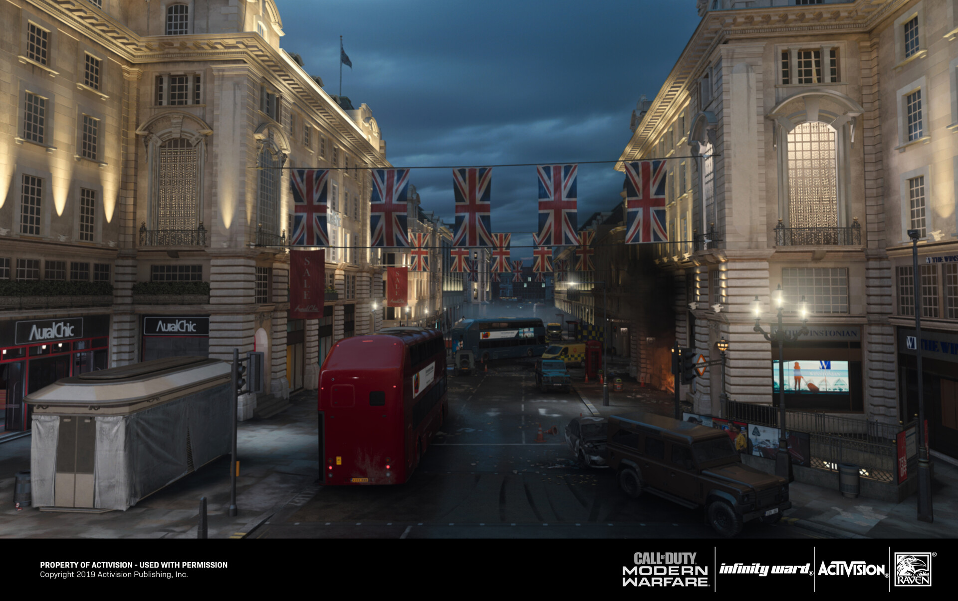 Artstation Piccadilly Call Of Duty Modern Warfare 2019