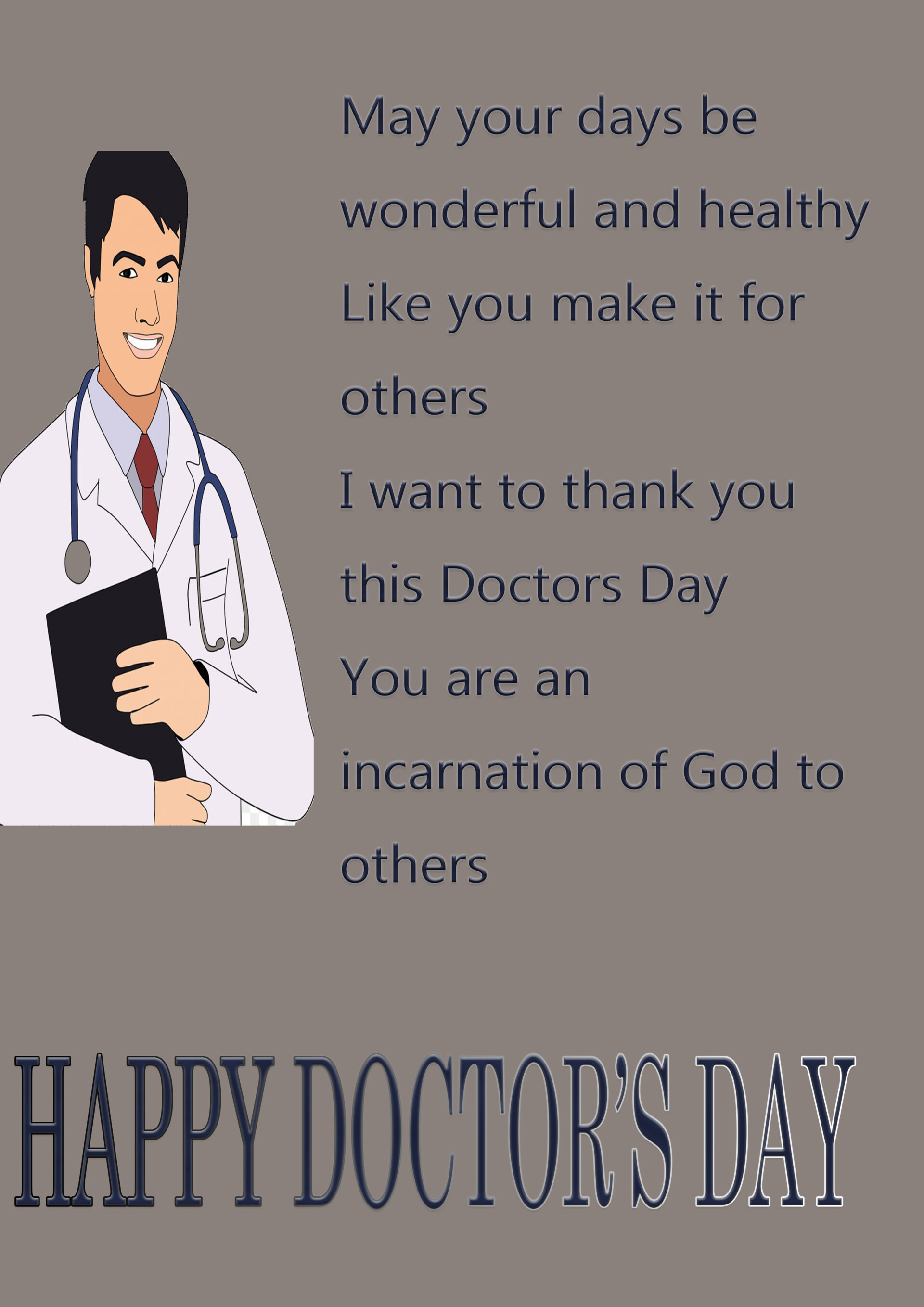 ArtStation doctor's day poster