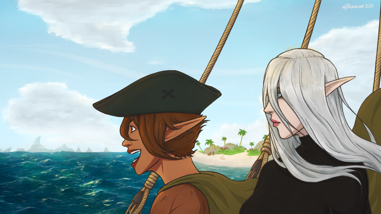 Rovin Out Thieving On The Seas Marcel Perez Artstation 1 out honestly i wish i could like this, but the style and it just being some grand overall arching story with elves makes me kind of zone out, more kudos to. seas marcel perez