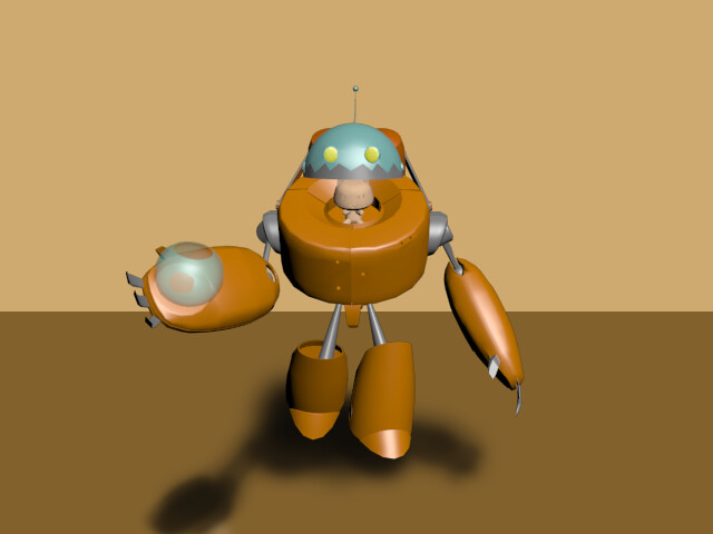 ArtStation - AquaRobot 3D Render